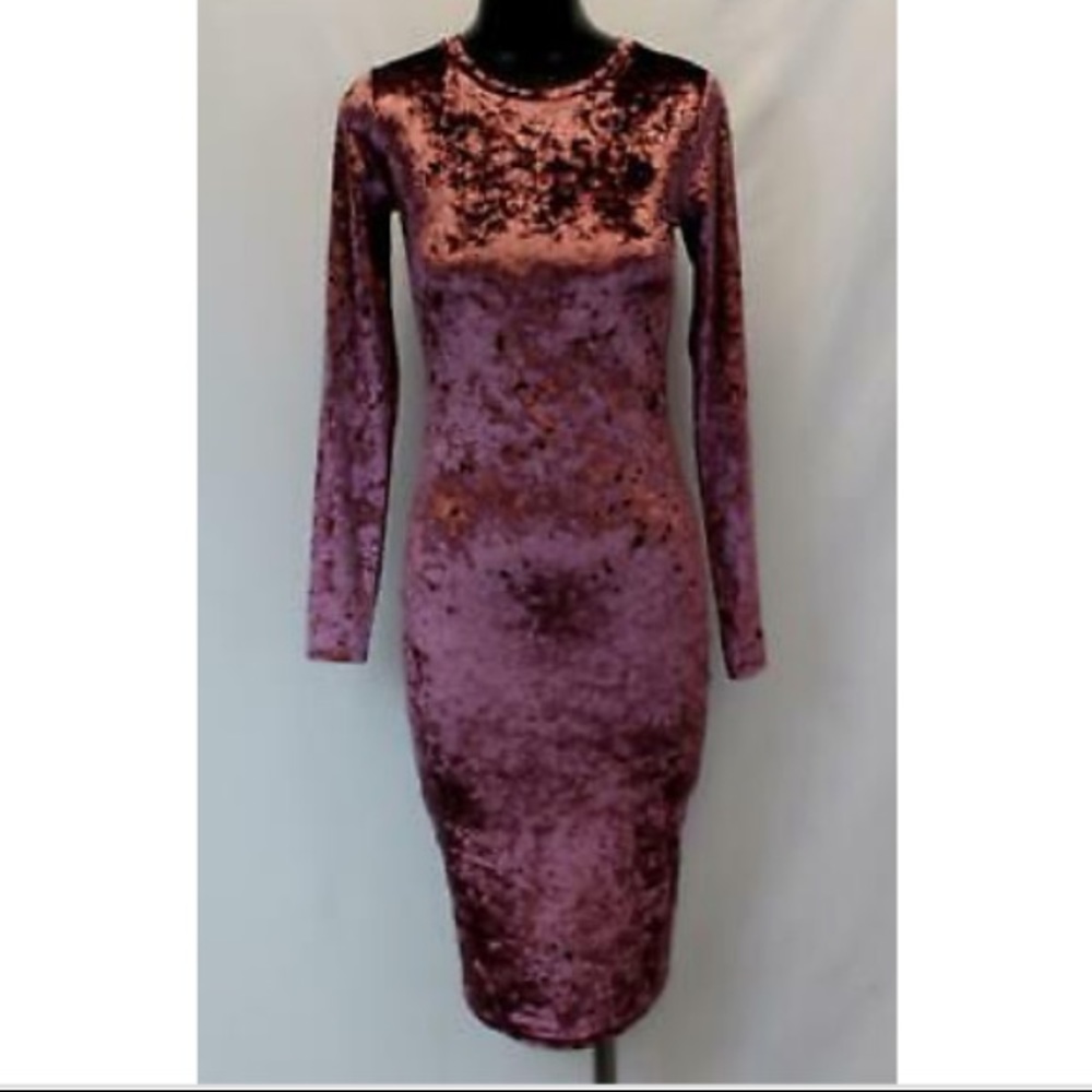 Michael Kors Women’s Panne Velvet Dress, Sz: S